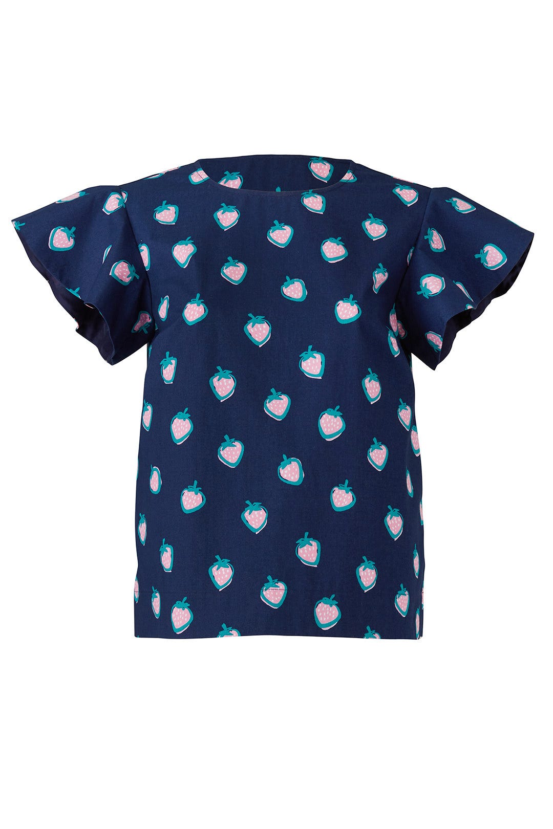 Blue Strawberry Top by Draper James 3