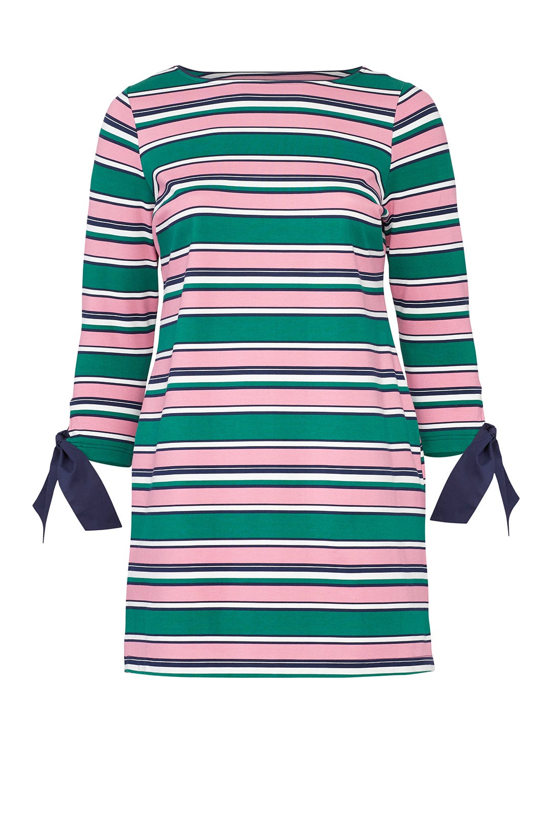 Striped Tie Sleeve Dress by Draper James X ELOQUII 3