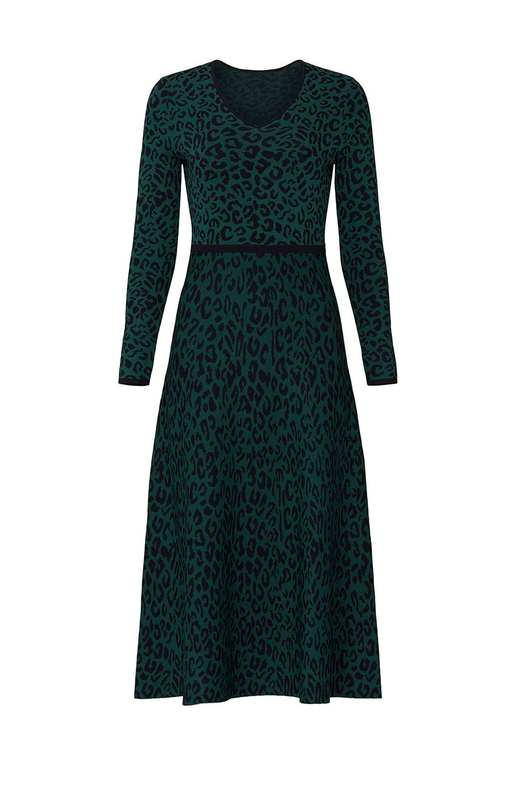 Forest Leopard Knit Dress by Great Jones 4