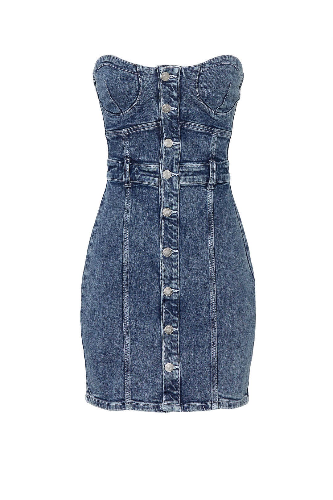 Halter Denim Dress by Jordache for $45 | Rent the Runway