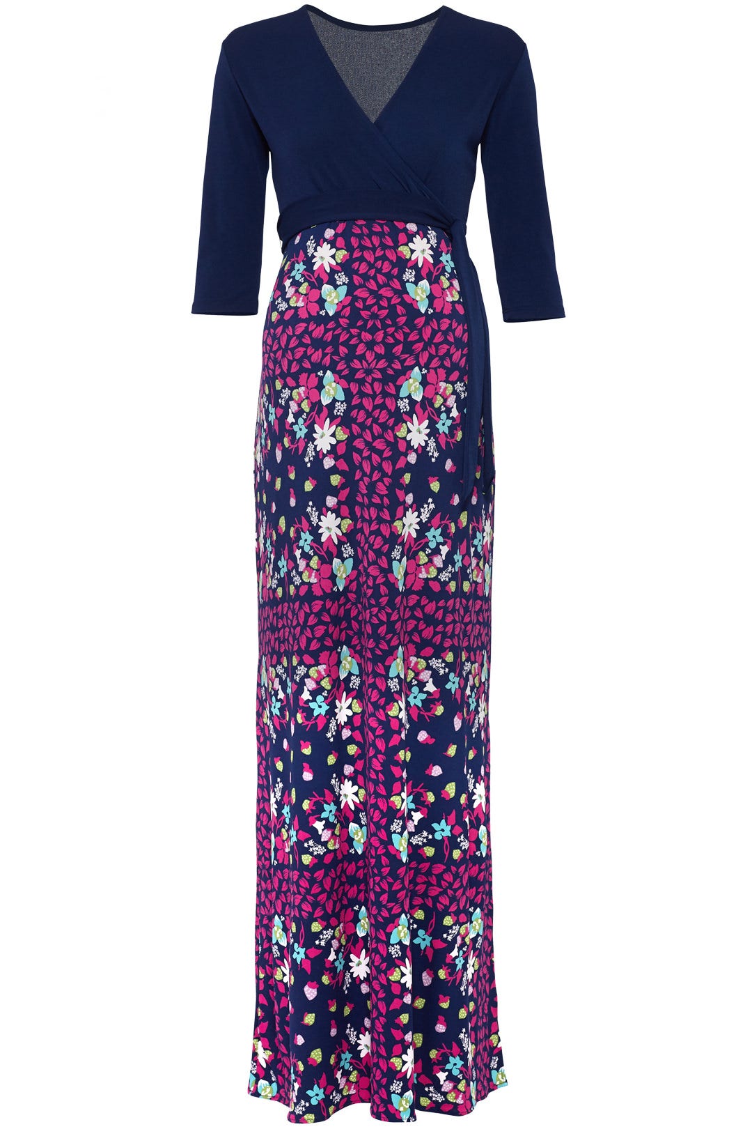 Perfect Maternity Faux Wrap Maxi by Leota 3