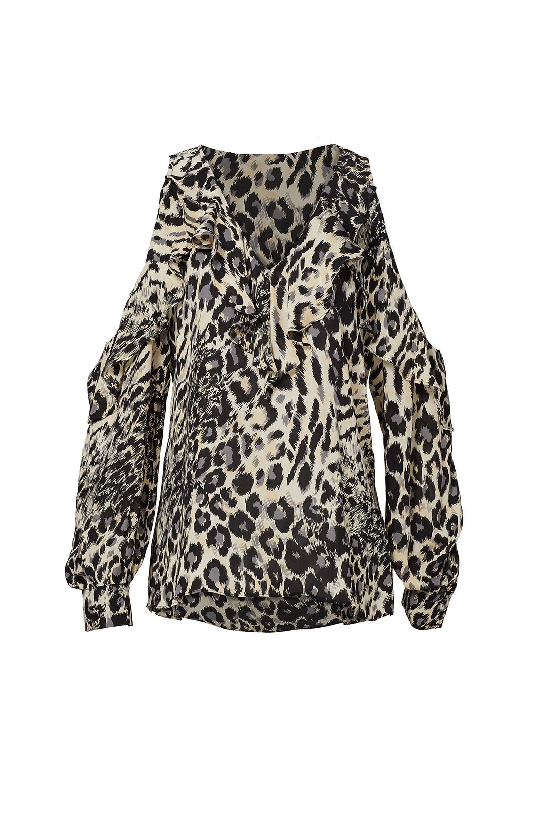 Animal Print Roland Blouse by Parker 3