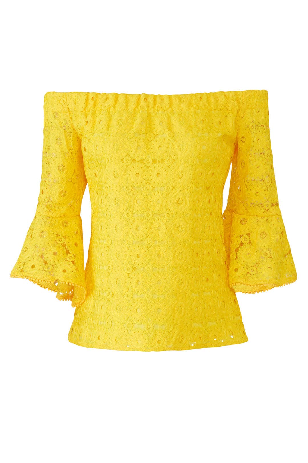 Yellow Healdsburg Top by Trina Turk