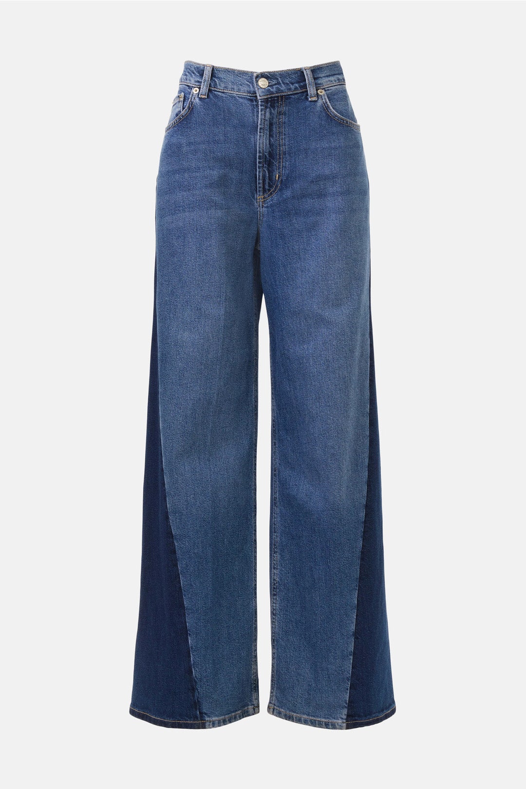 Two Tone Wide Leg Jeans by Rails 4