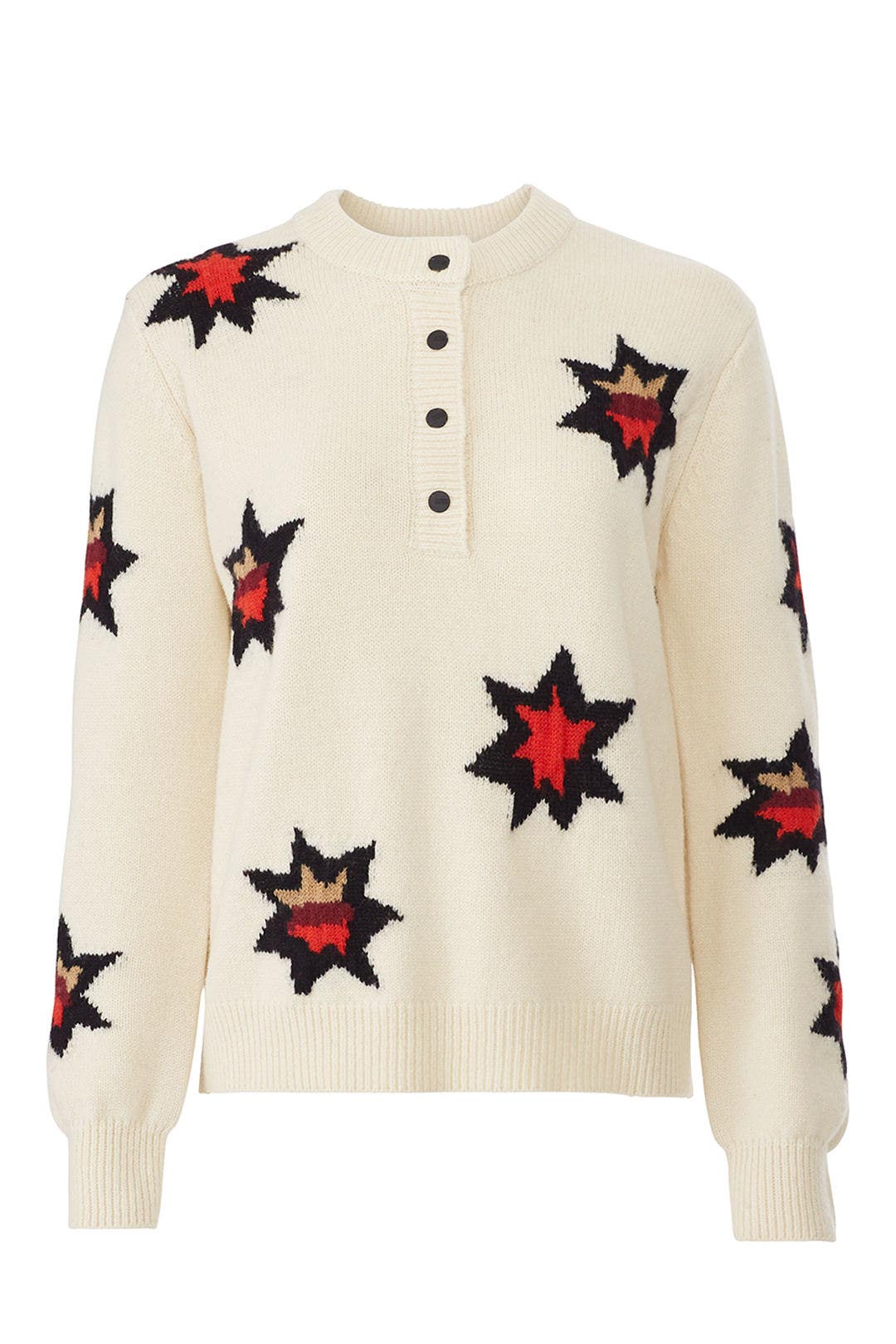 Knitted Star Artwork Sweater by Scotch & Soda 3