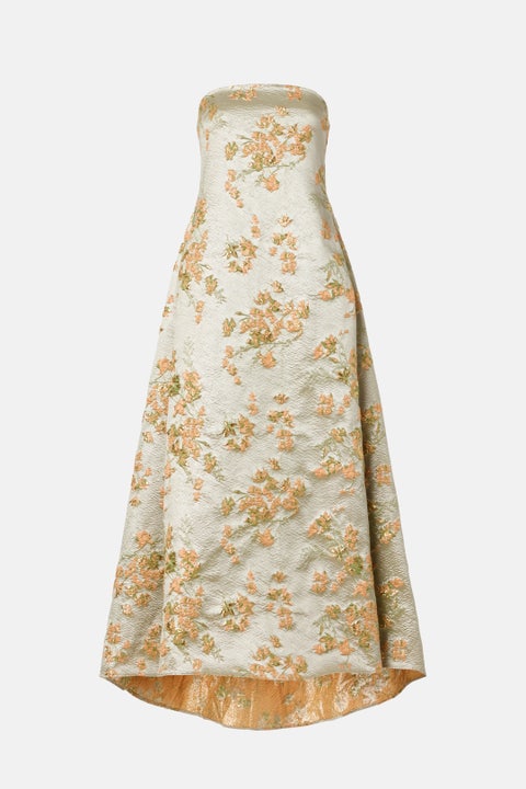 STAUD Kennedy Dress Metallic Bloom