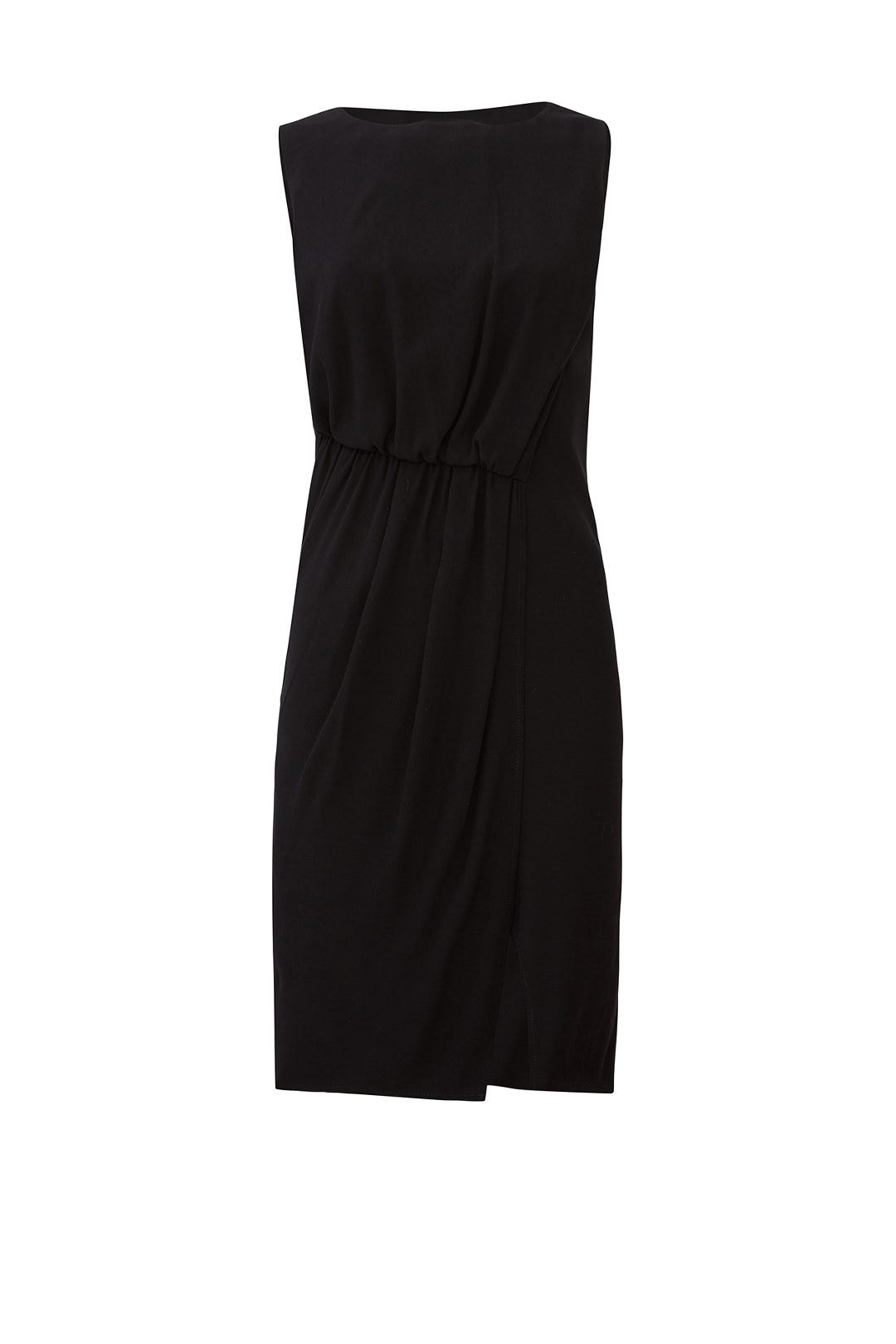 Draped Black Dress by Slate & Willow 3