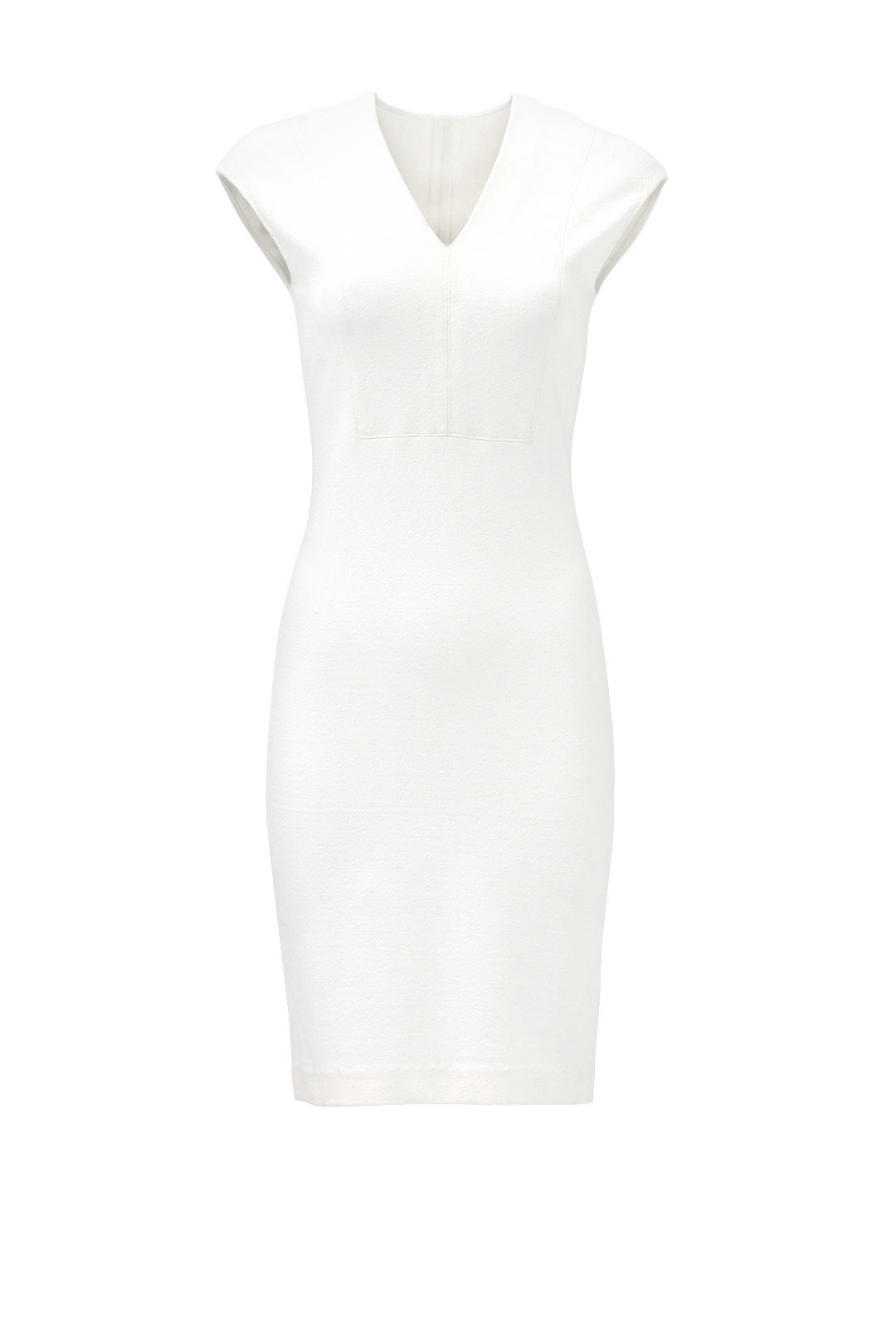 Off White Bib Sheath by VINCE.