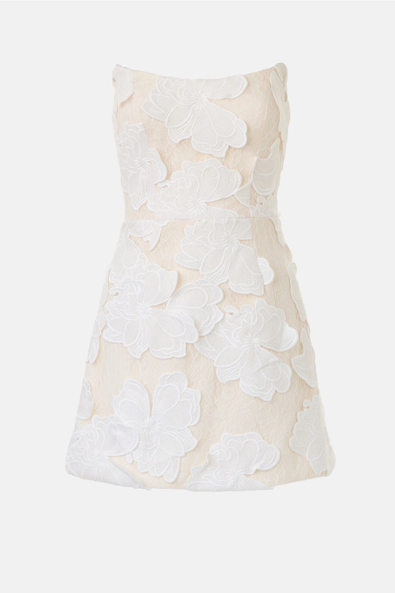 dress the population sachi sleeveless butterfly bubble mini dress Sachi Mini Dress