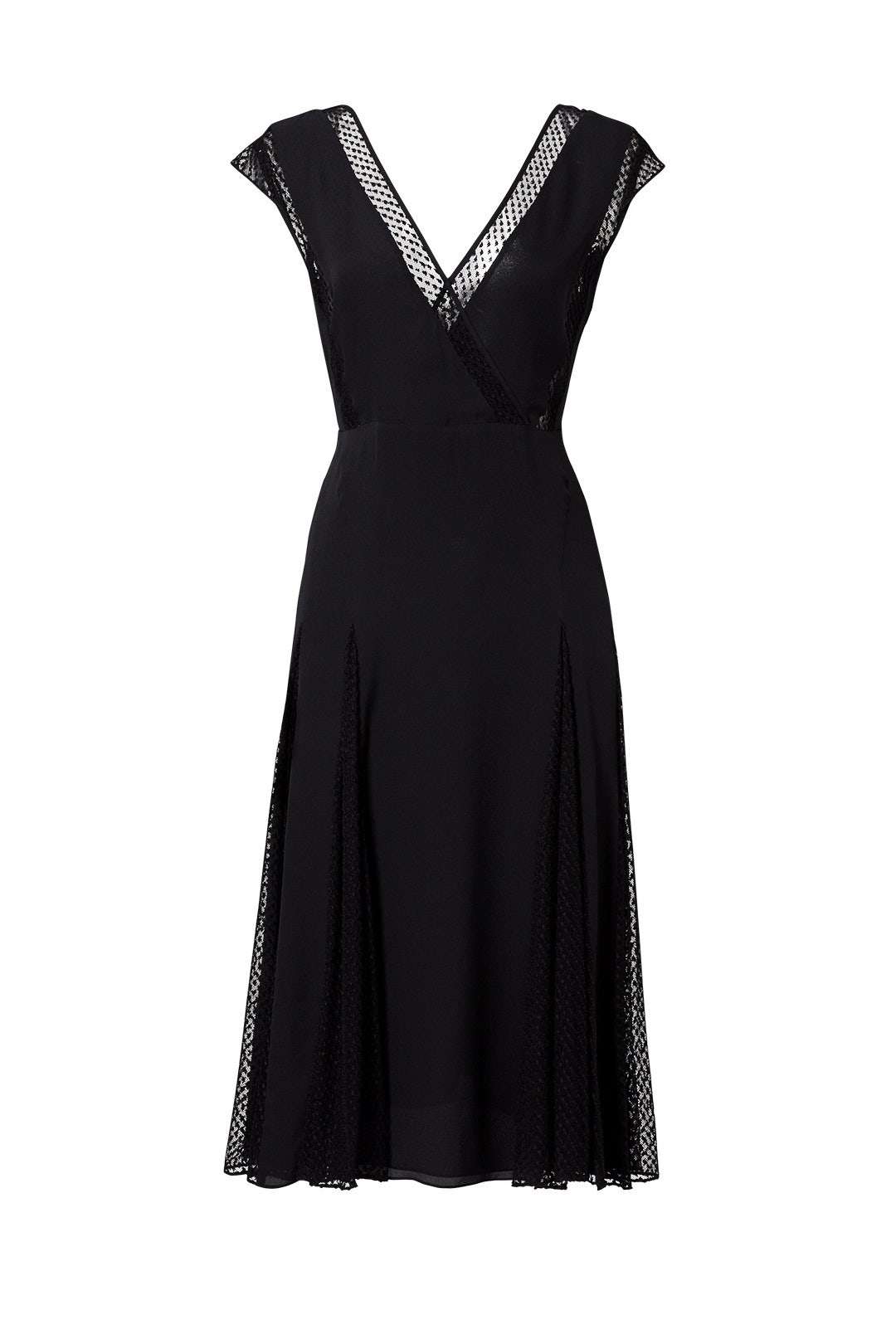 Black Dot Alida Dress by Tanya Taylor