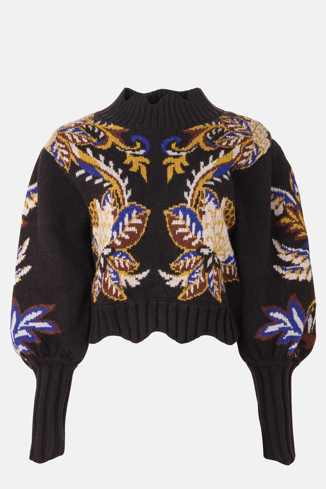 Arabesque Paradise Knit Sweater by FARM Rio | Rent the Runway