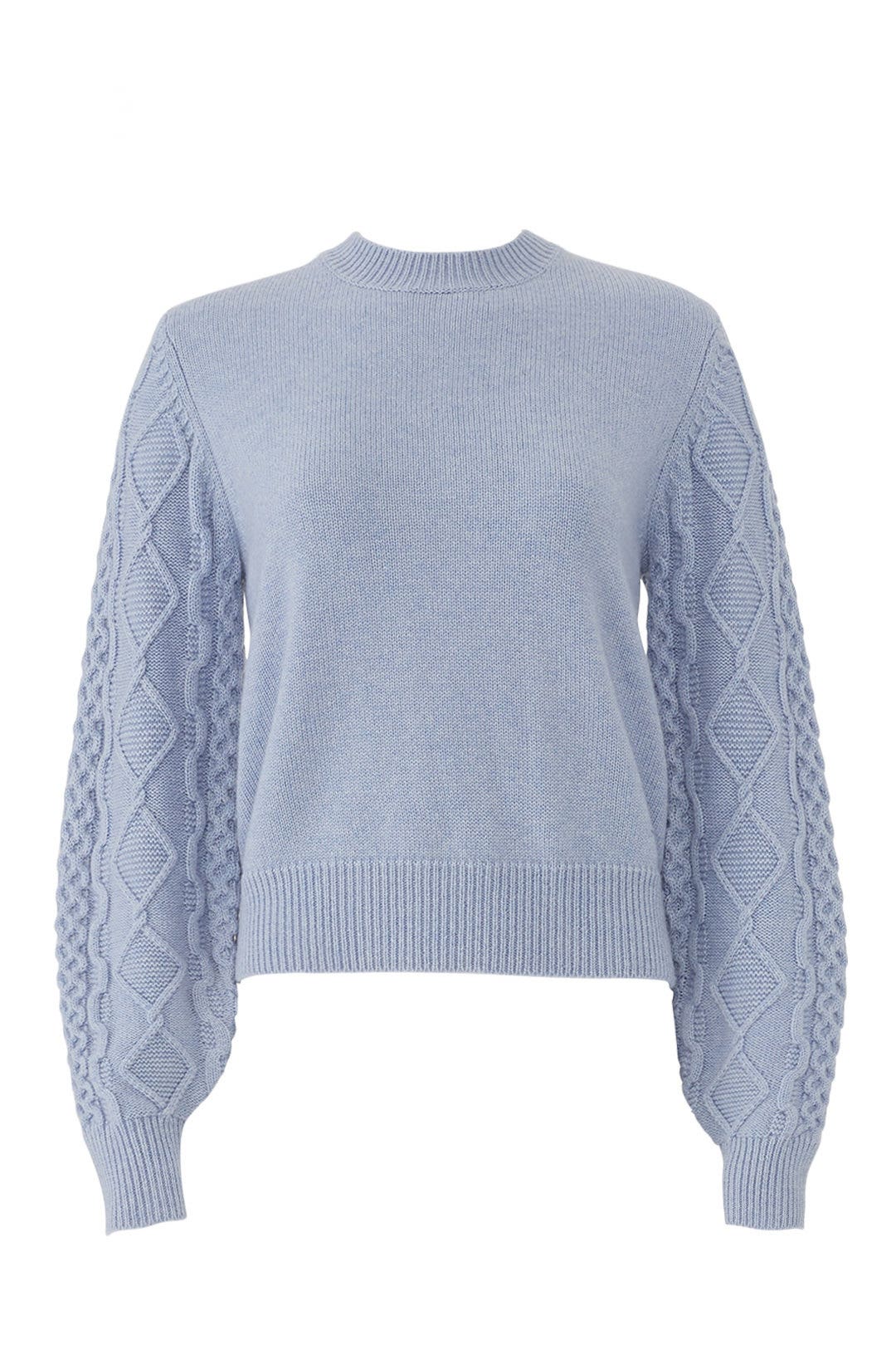 Blue Penny Cable Sweater by Rebecca Minkoff 3