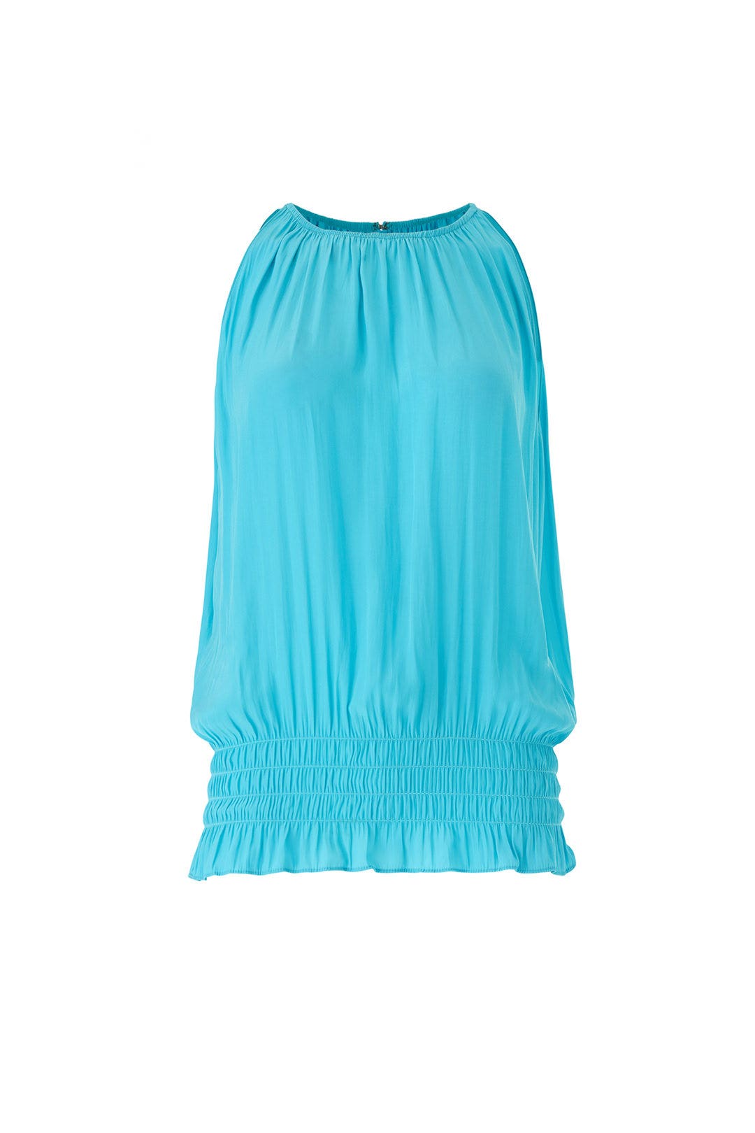 Blue Sleeveless Lauren Top by Ramy Brook 3