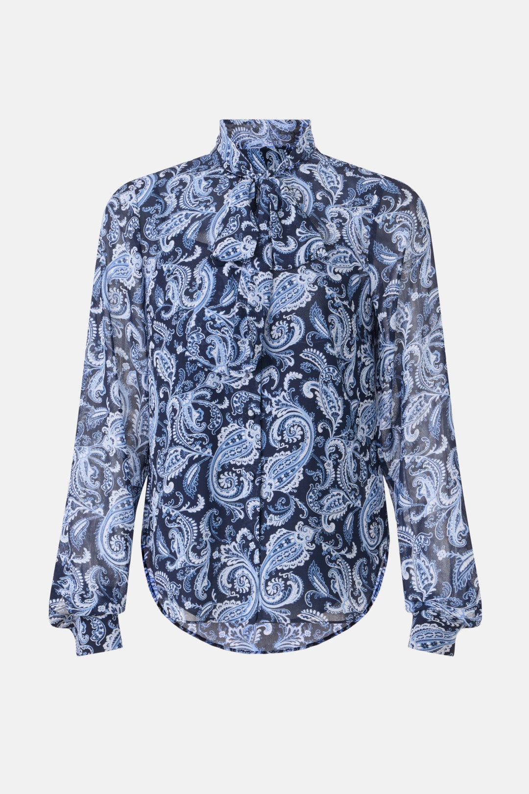 Paisley Bow Blouse