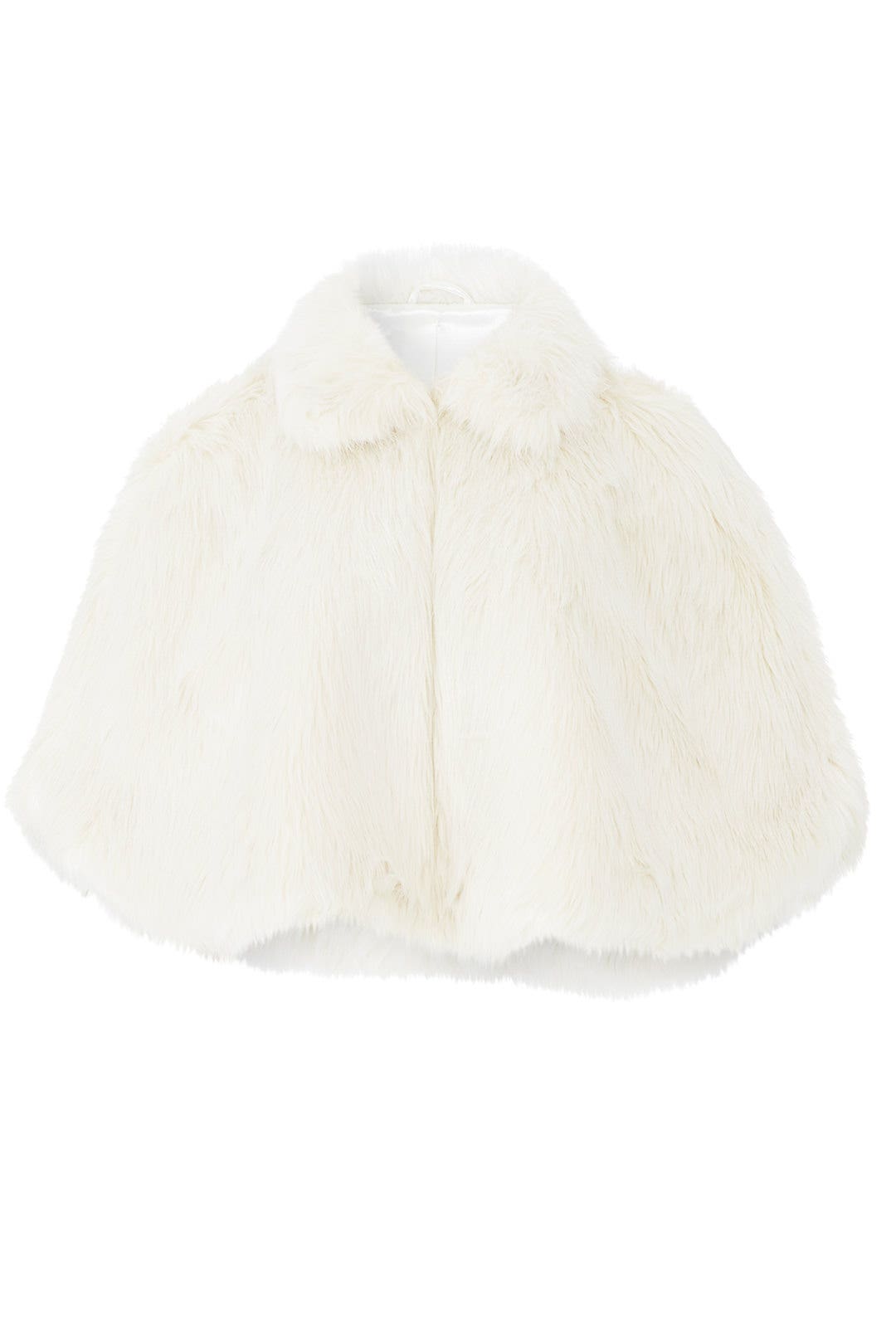 Ivory Camille Faux Fur Cape by Unreal Fur 3