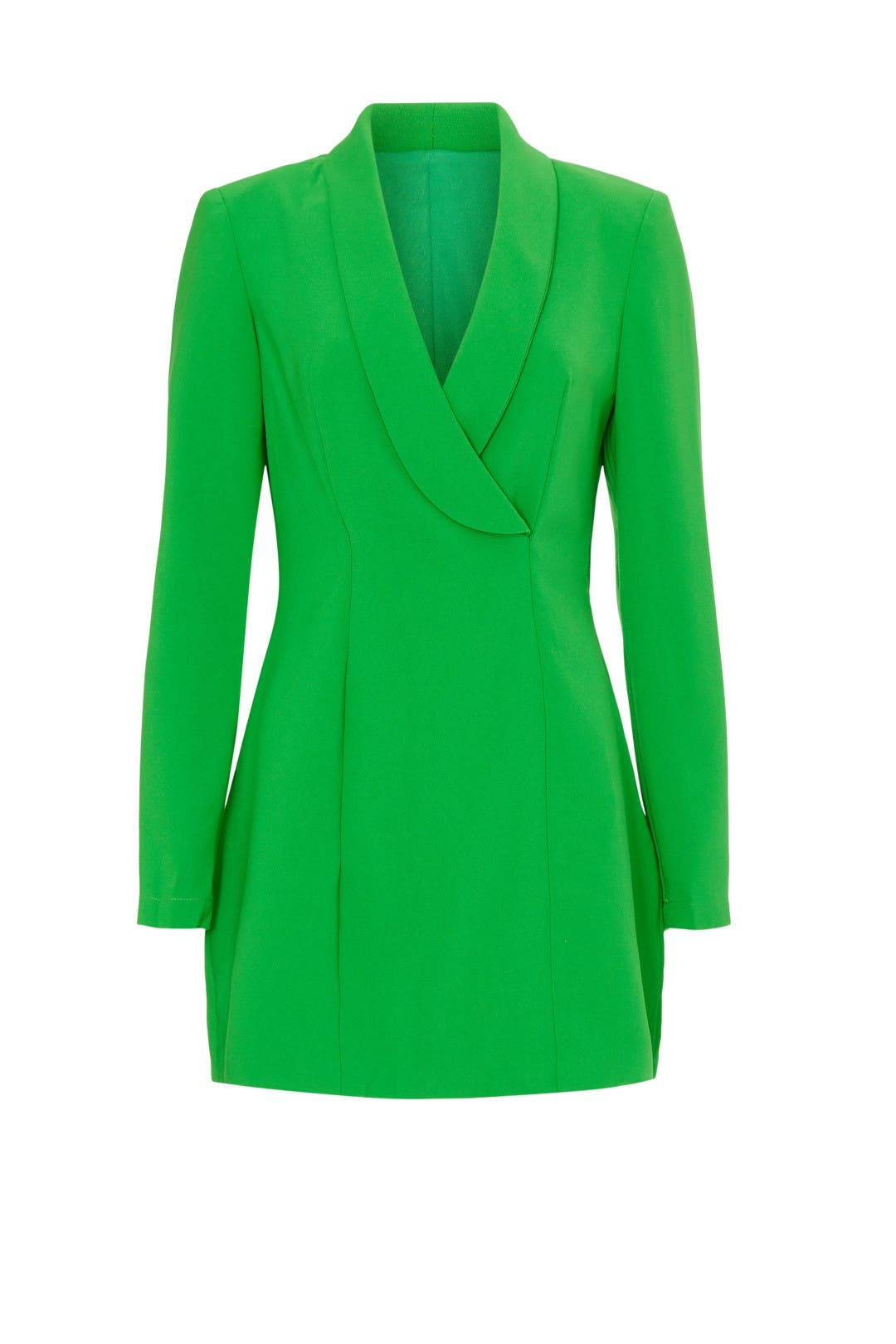 neon green blazer dress Buy Boohoo Neon Ruched Tie Side Blazer Dress In NEON GREEN