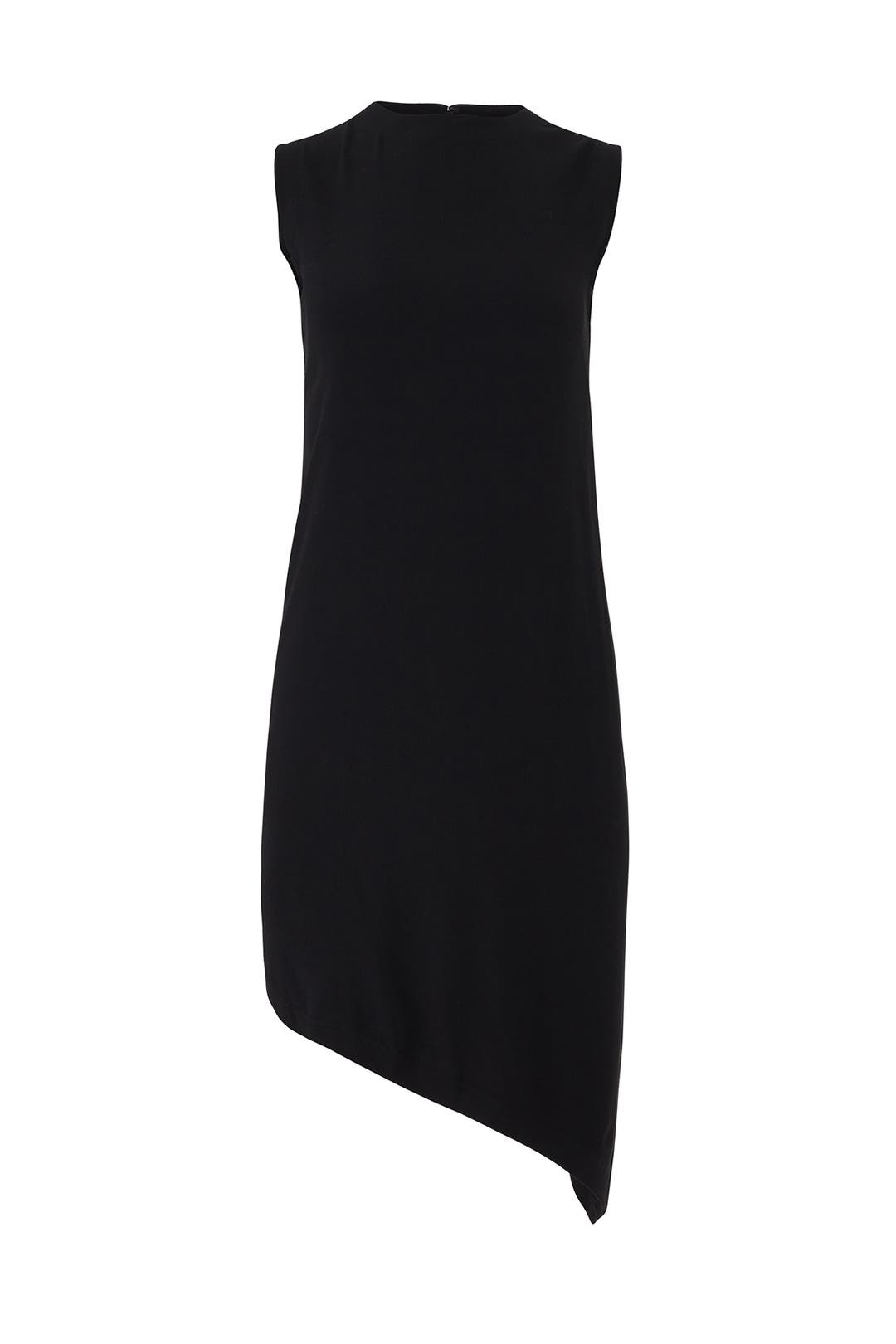 Black Asymmetrical Dress by Nicole Miller | Rent the Runway
