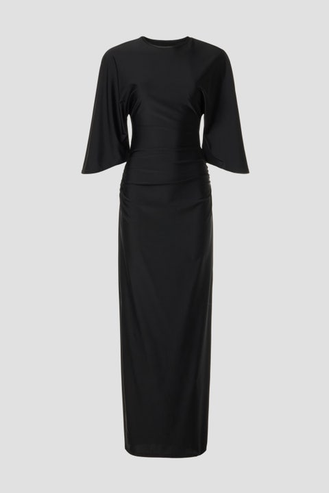 SUBOO IVY ROUCHED DRESS IN FUCHSIA SIZE 8, 10