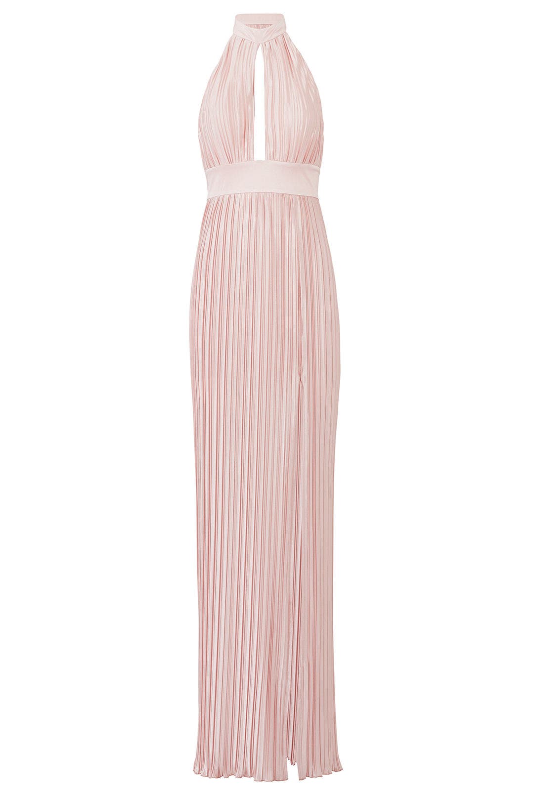 Blush Aster Halter Gown by The Jetset Diaries 3