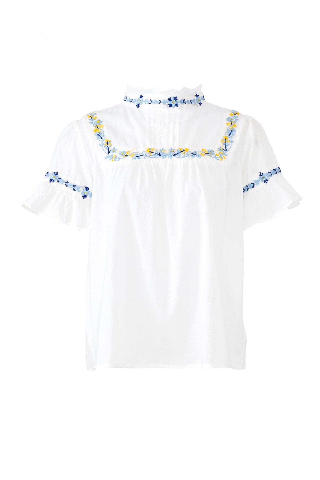 White Klara Top by Banjanan