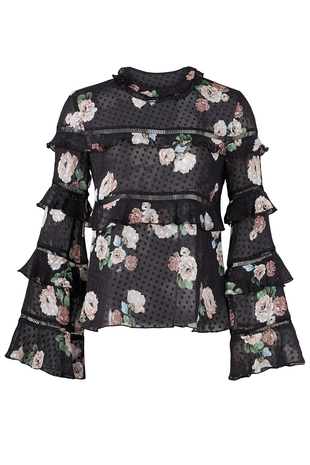 Rose Printed Top by Nicholas