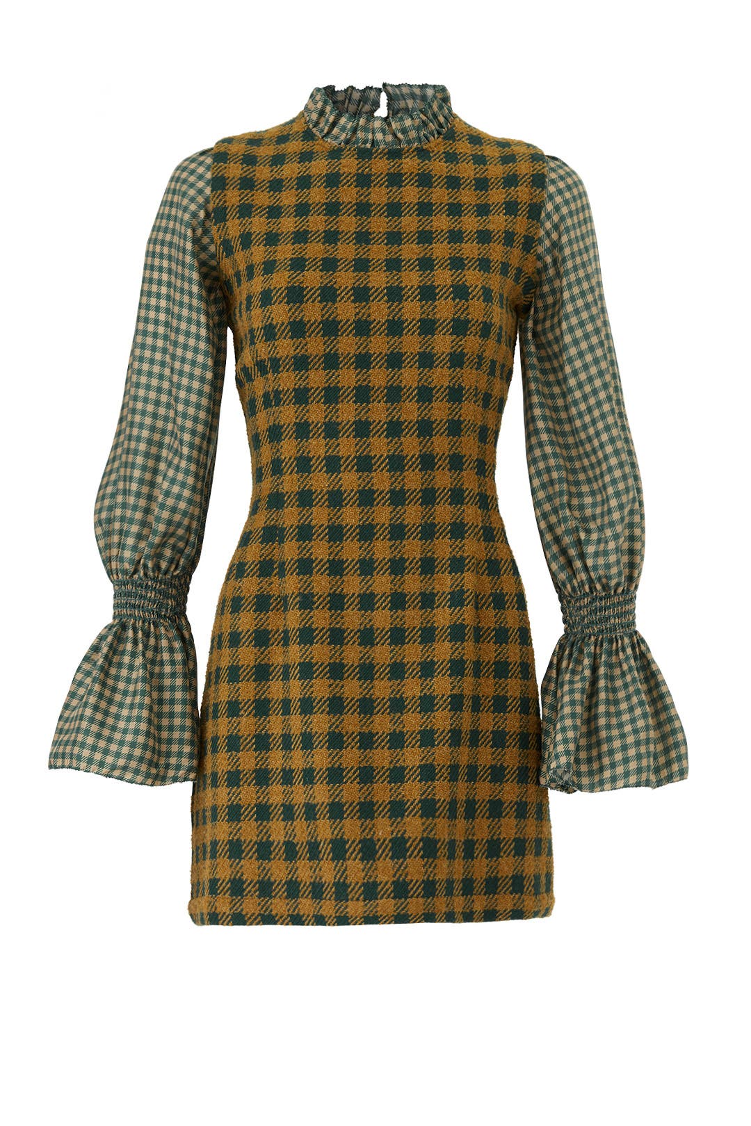 sea new york チェック柄 オールインワン Green Ethno Combo Dress by Sea New York | Rent the Runway