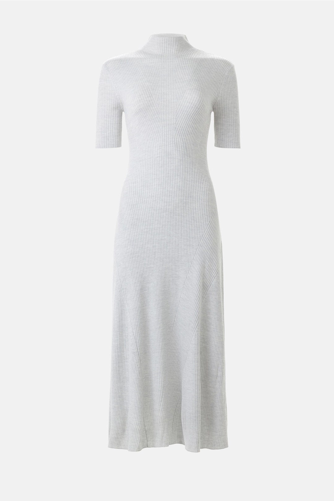 Faire Knit Turtleneck Midi Dress by BOSS 4