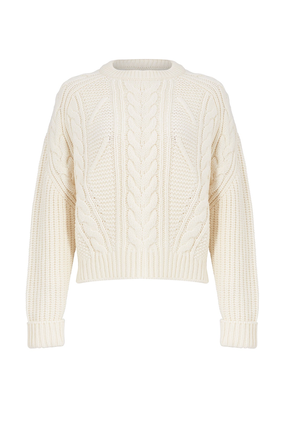 Ivory Knit Sweater by Carven 3