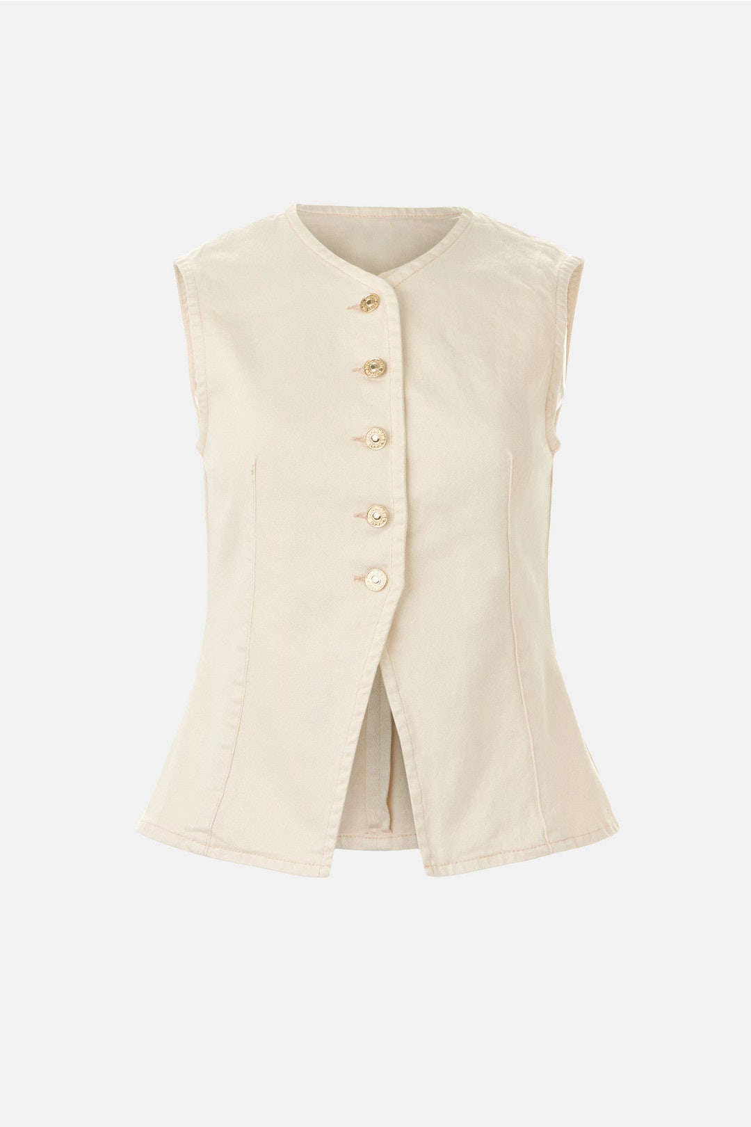 Lady Denim Vest by 7 For All Mankind