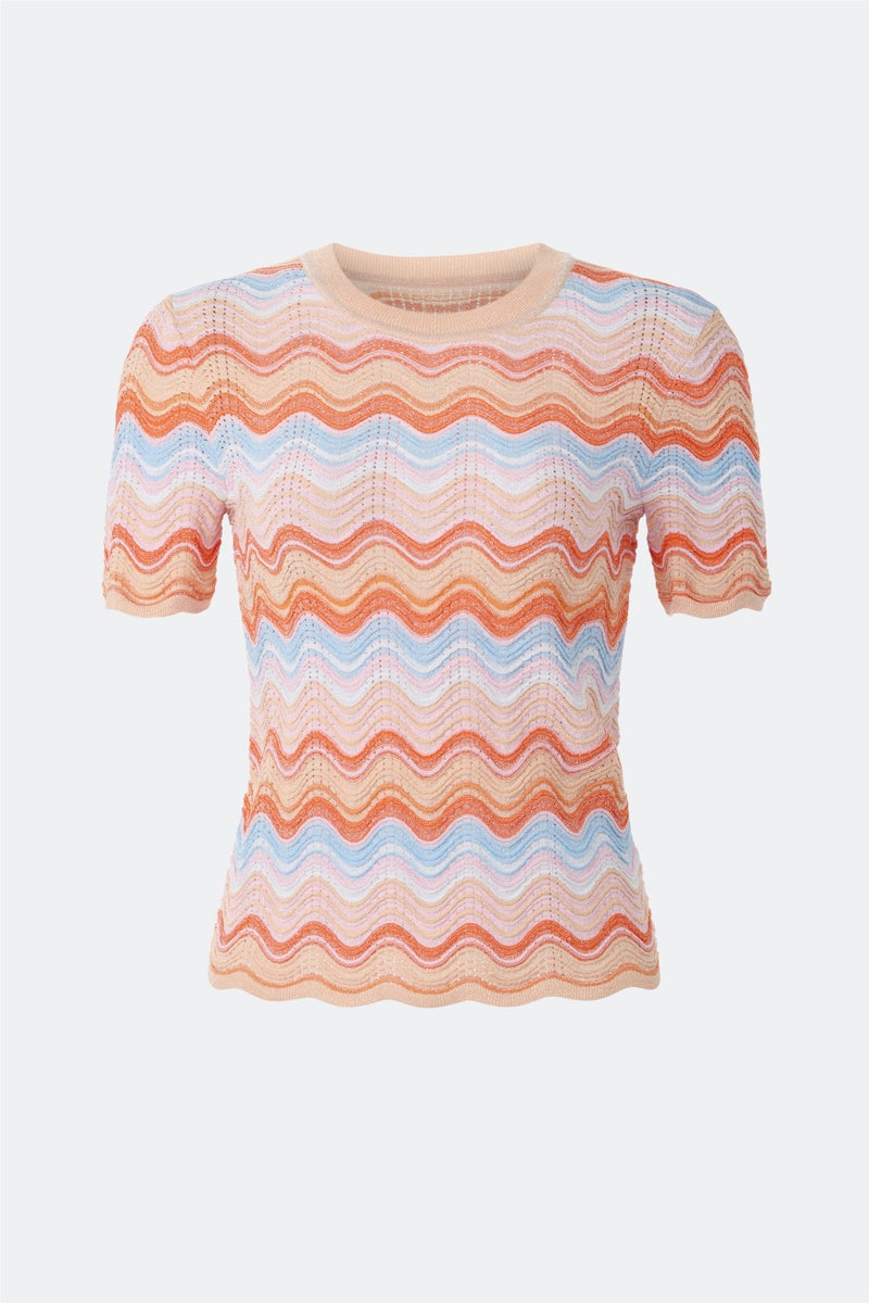 Scallop Wave Top by Milly - Photo 4