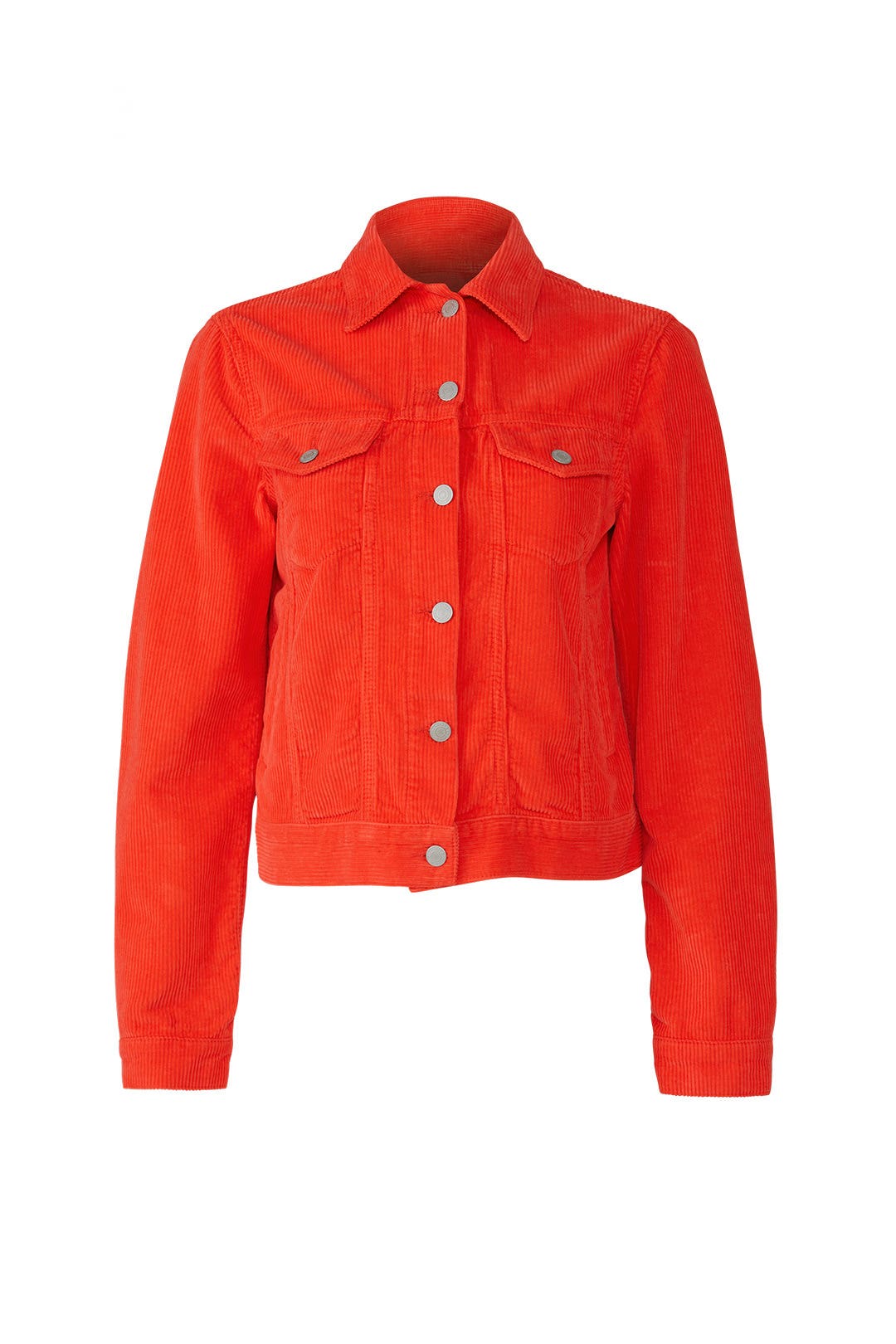 Red Trucker Jacket by The Cords & Co 3