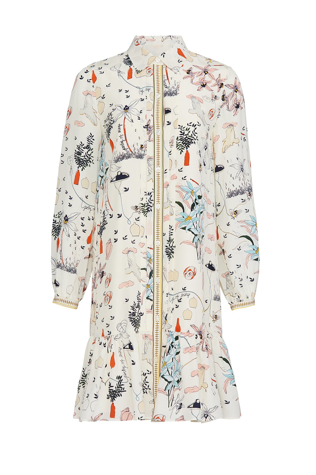 Printed Cora Dress by Tory Burch