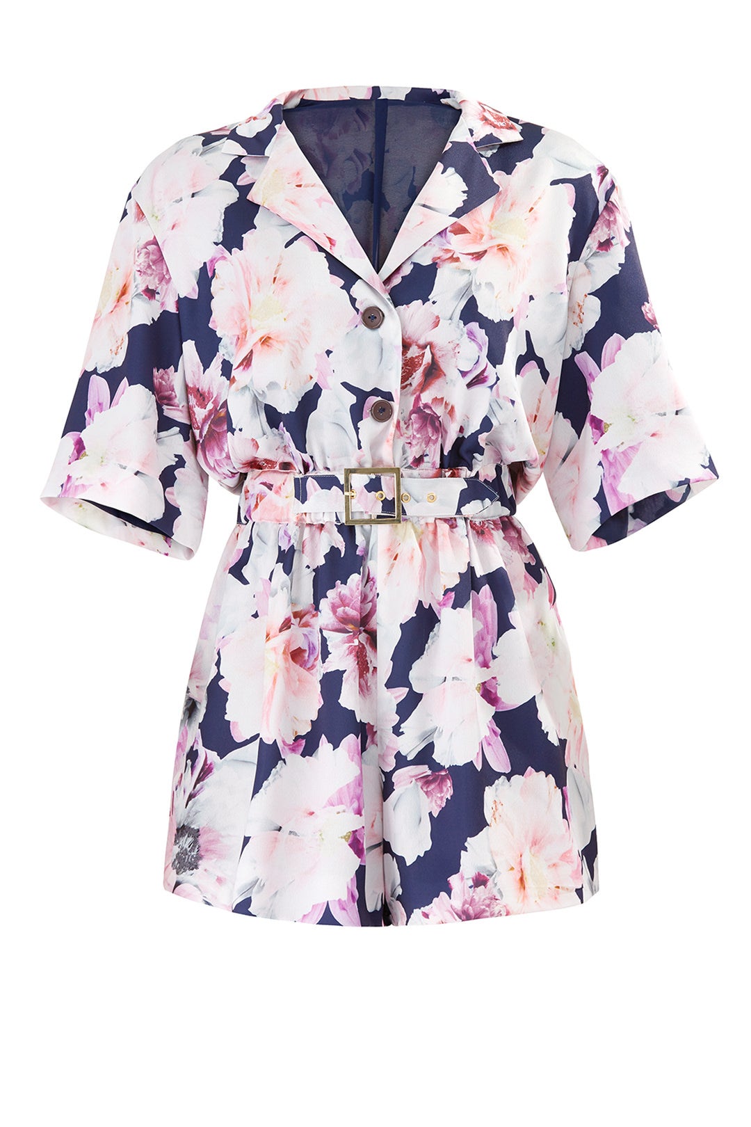 Rose Floral Romper by Cynthia Rowley