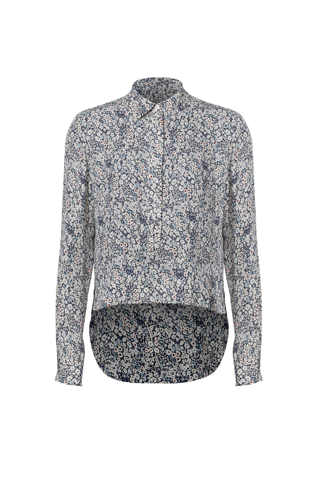 Floral Henley by Derek Lam 10 Crosby