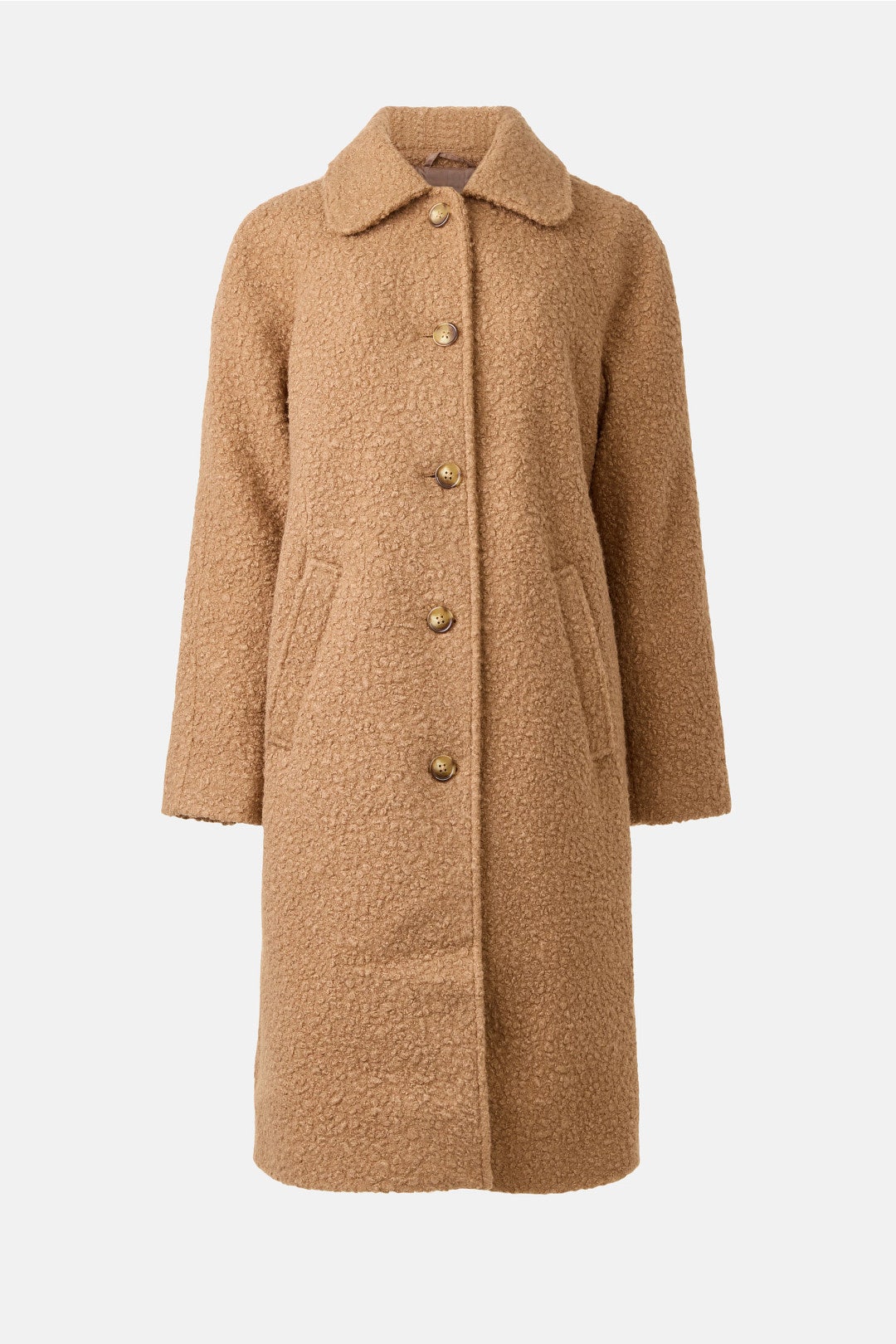 Brown Balmacaan Coat by Ellen Tracy 4