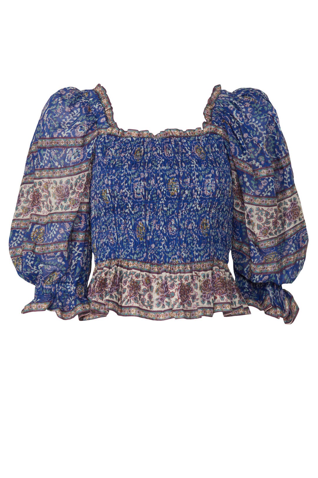 トップス Sea New York MABLE CAMBRIC SMOCKED TOP Rita Smocked Top by Sea New York | Rent the Runway