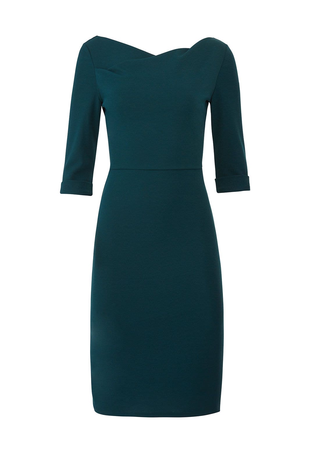 Draped Neck Sheath by Slate & Willow