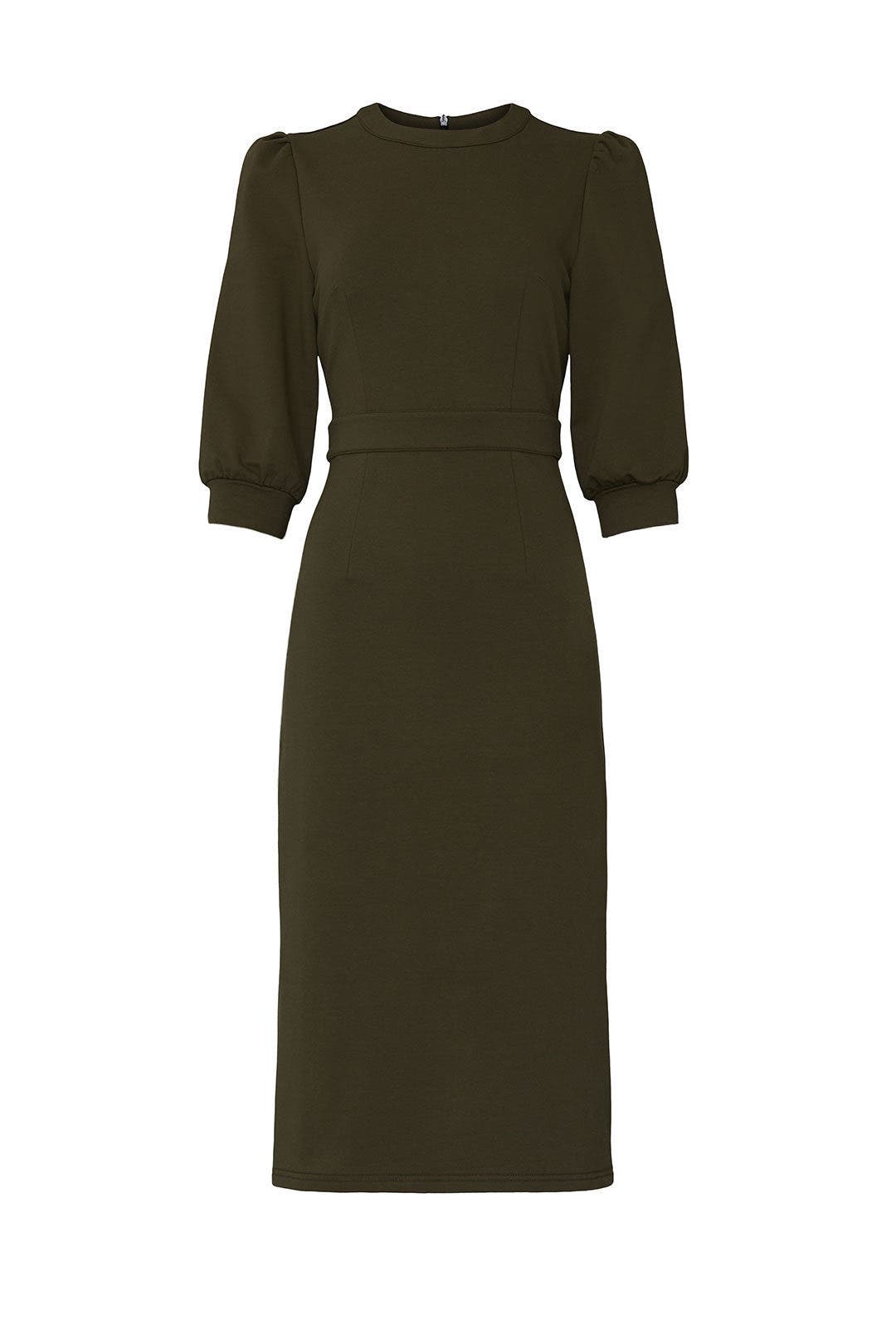 Green Grayson Dress by CAARA 4