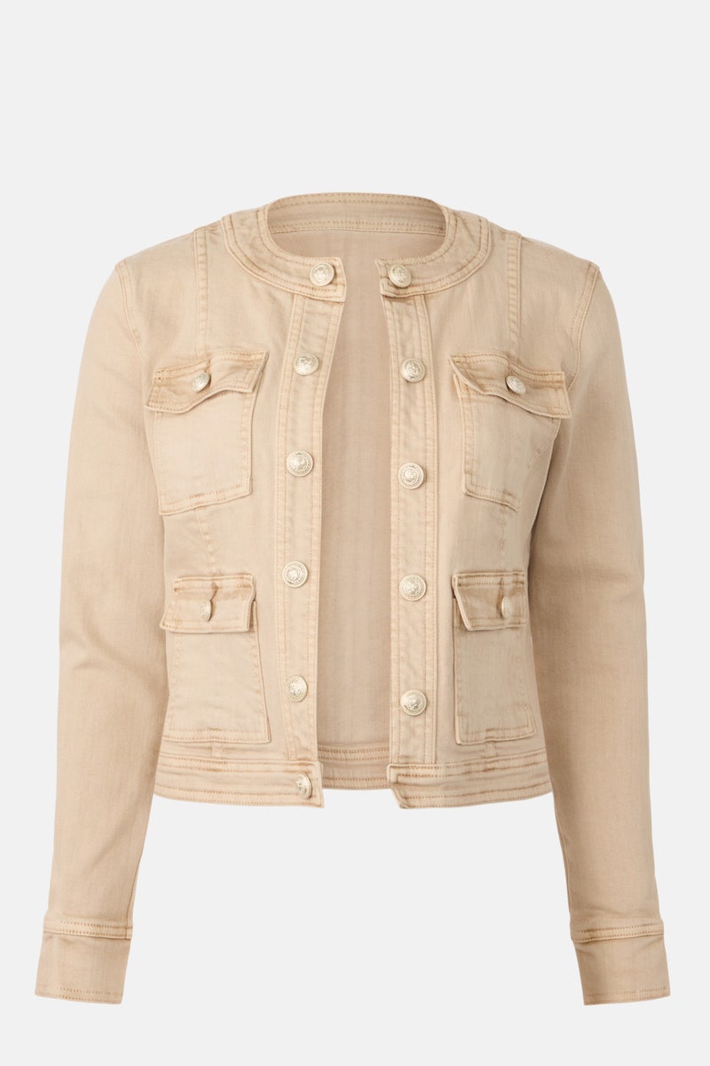 Yari Collarless Jacket by L'agence - Photo 4