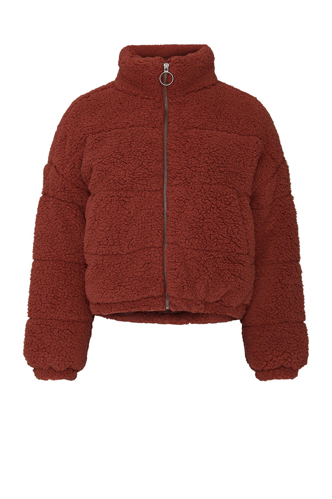 Rust Sherpa Puffer by Louna