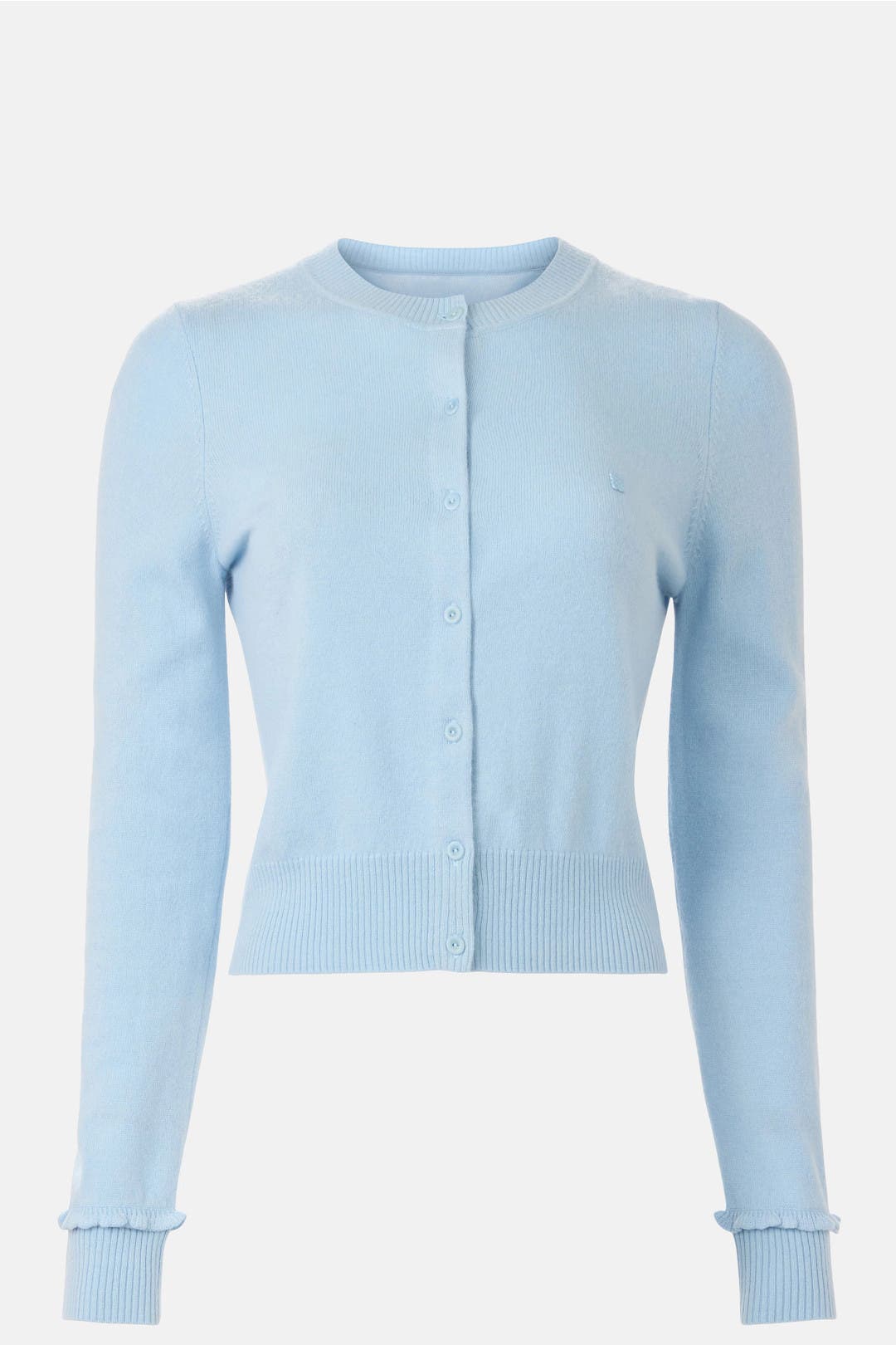SANDOROサンドロ エイミー カーディガン Emile Cardigan With Ruffle Sleeve by Sandro | Rent the Runway