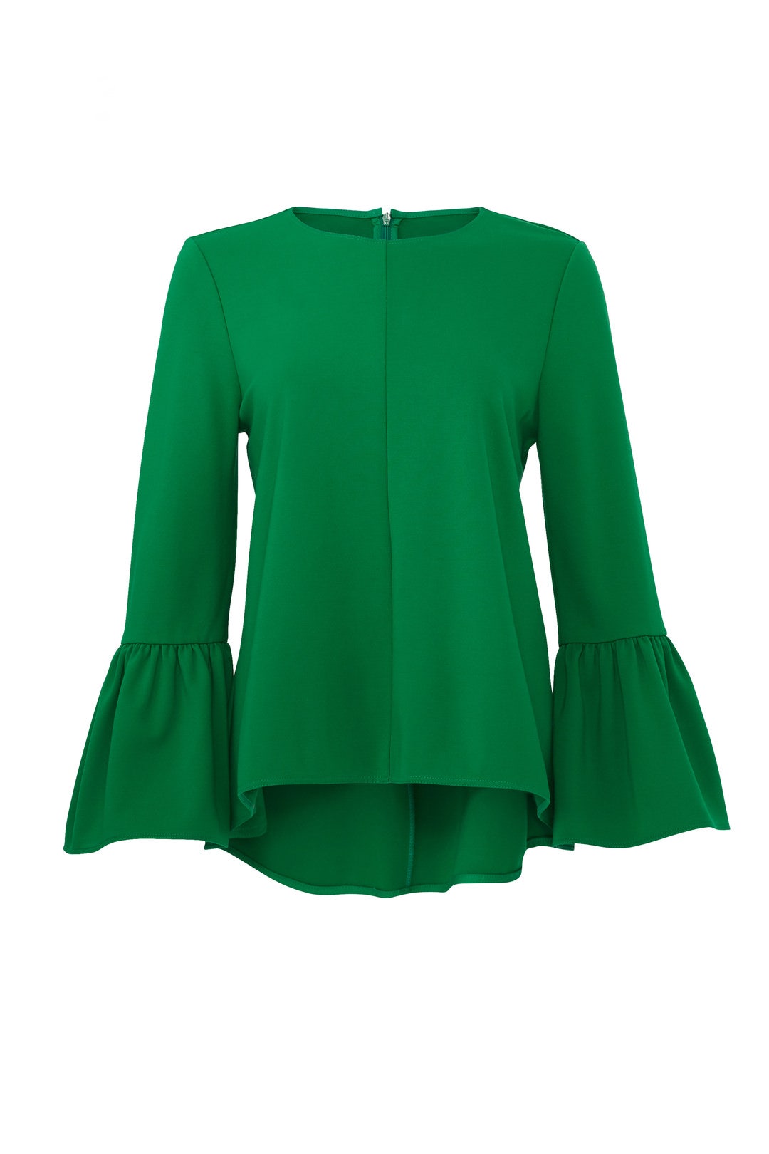 Weston Ruffle Sleeve Top by Tibi