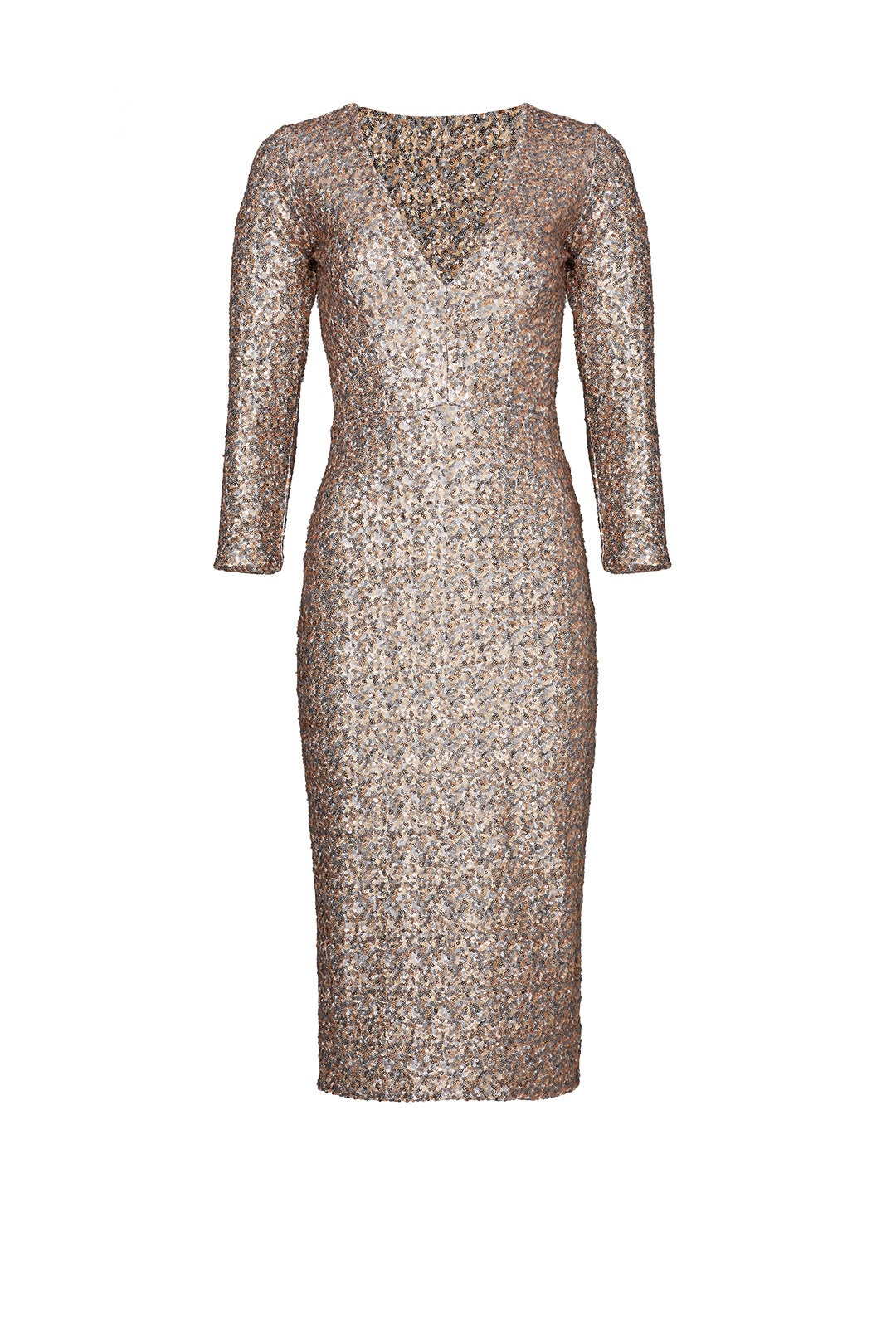 Gold Casey Sheath by Dress The Population