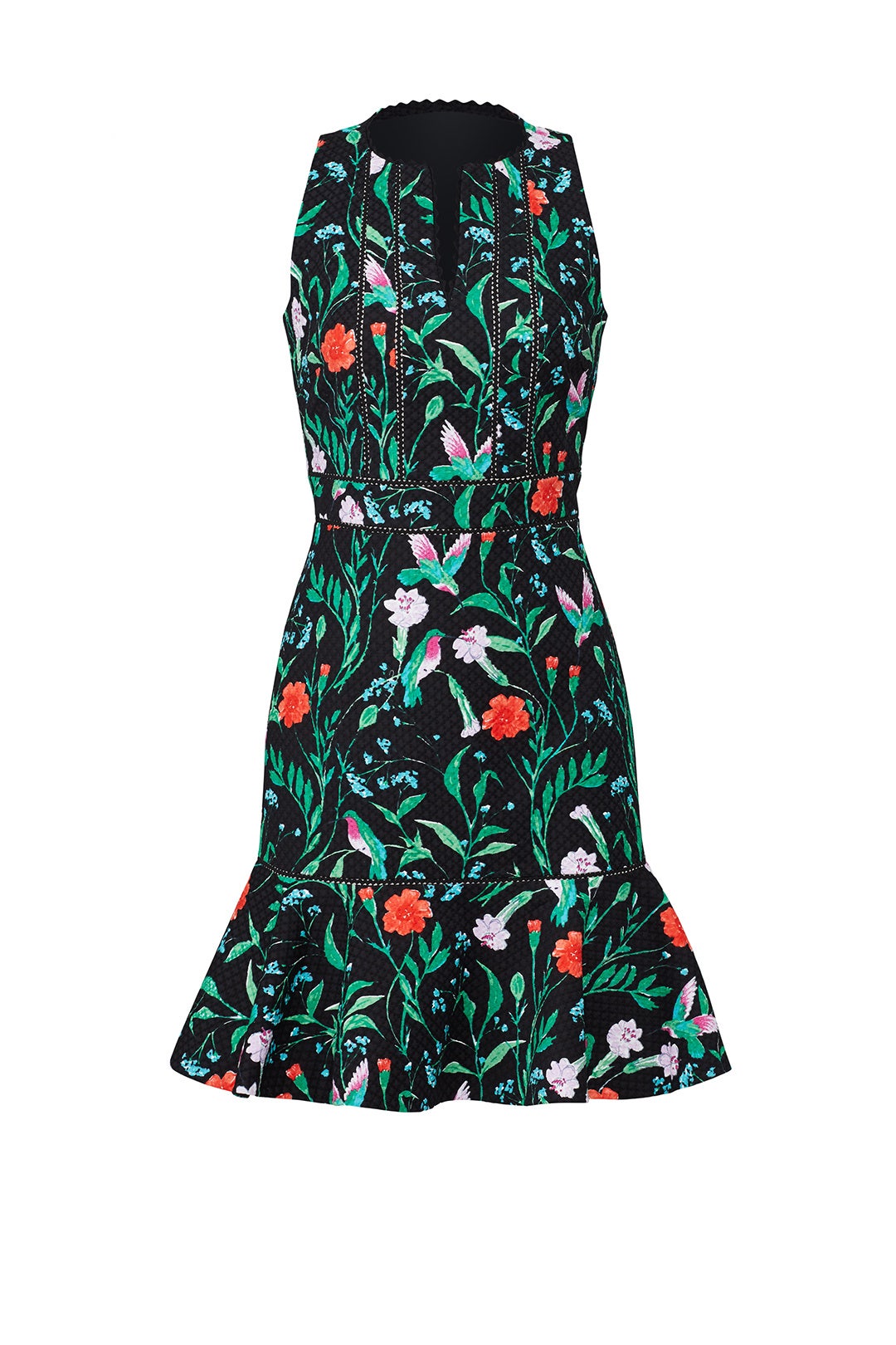 Jardin Tile Jacquard Dress by kate spade new york 3