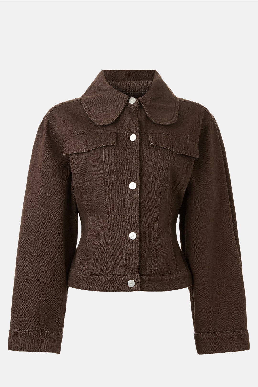 Villies Curved Collar Jacket by By Malene Birger 4