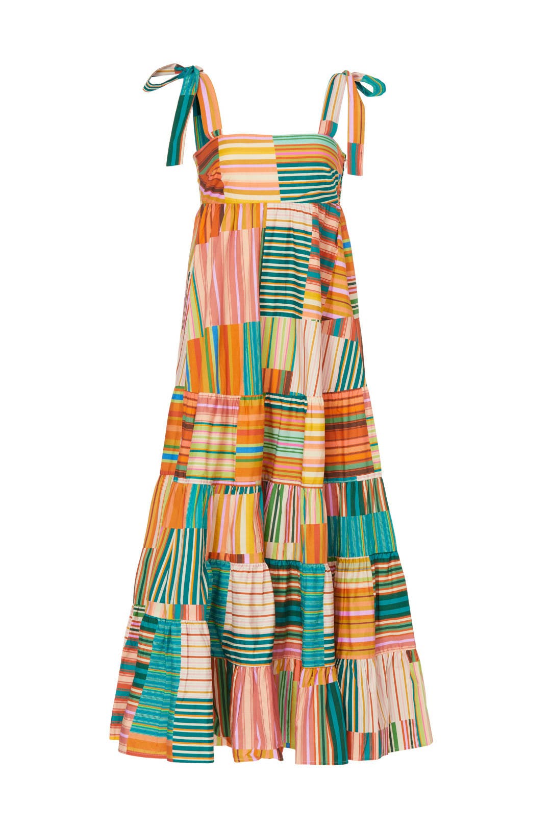 alemais tiered midi dress Almais CASSIE TIERED MIDI DRESS 6 AU/UK (2 US)
