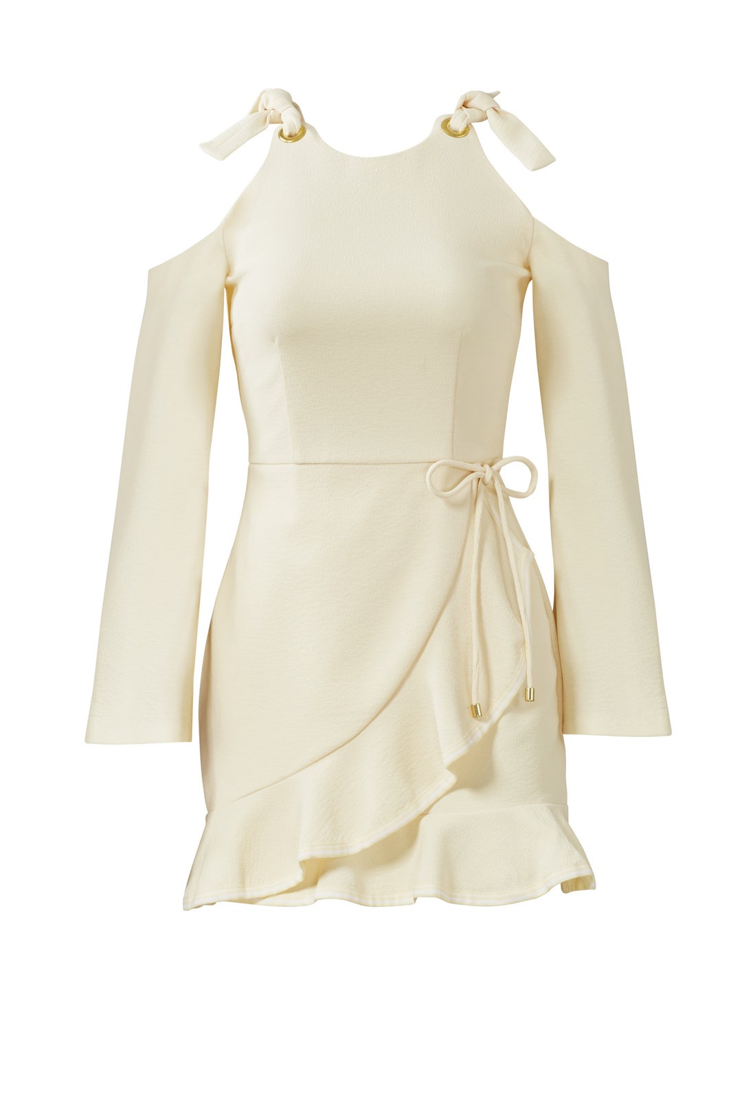 Yellow Billie Tie Dress by Rebecca Vallance 3