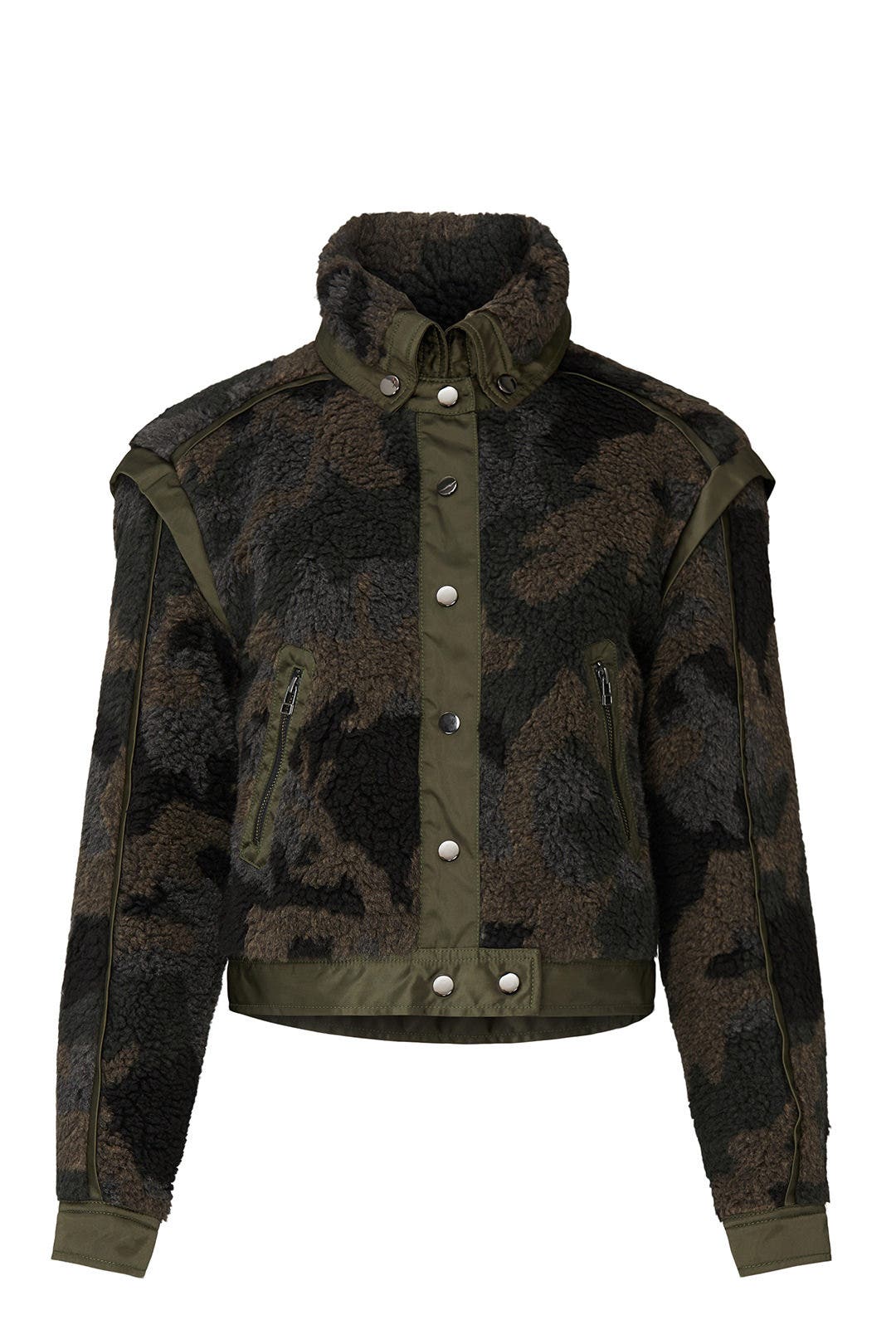 Faux Sherpa Anita Jacket by Veronica Beard 4