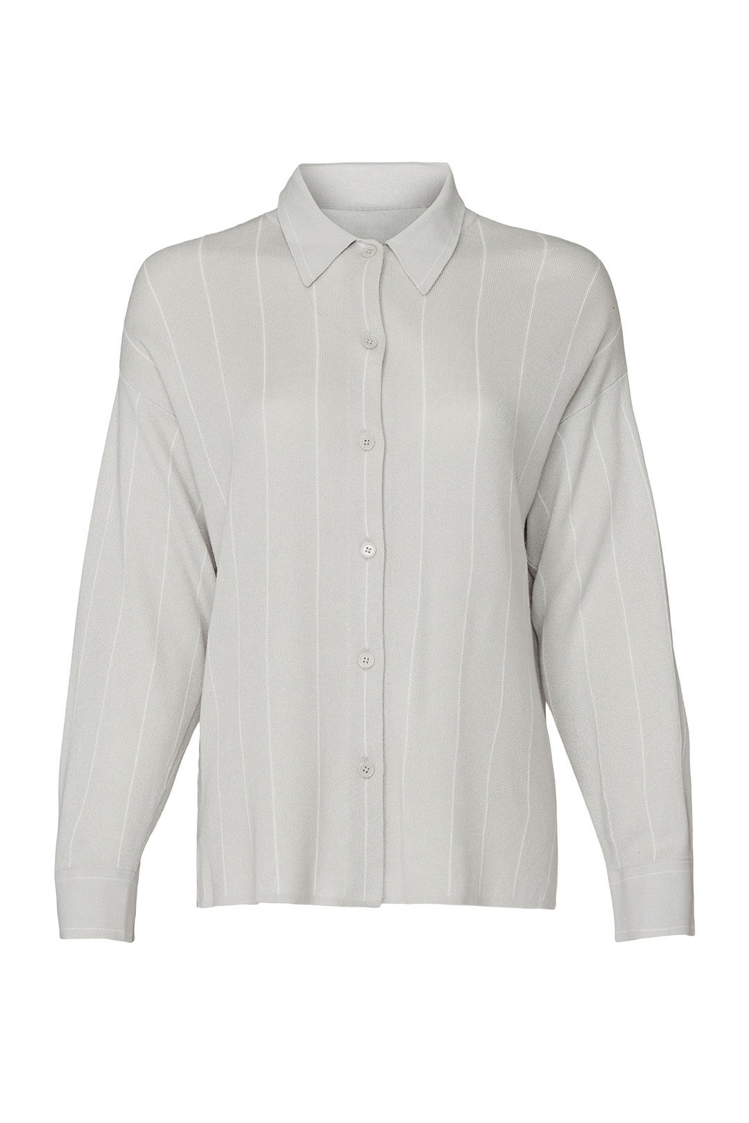 Grey Unstructured Button Down by Club Monaco