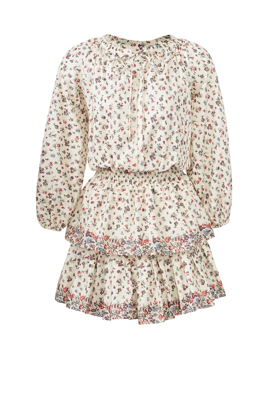 Cream Popover Dress by LoveShackFancy 3